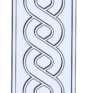 S126 - Over/Under Pen Blank 3D Printer Digital Download