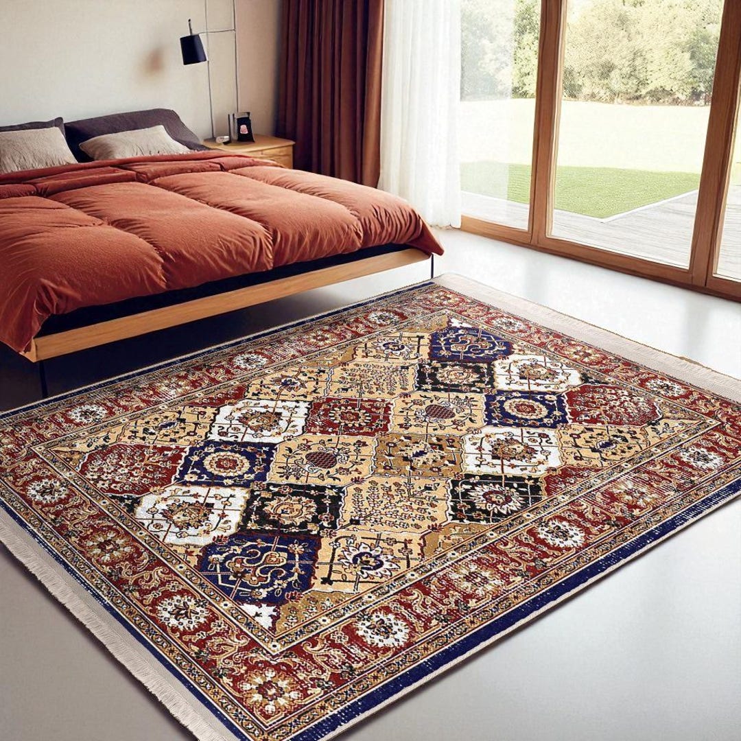 Persian Inspired Patchwork Rug | Crea...