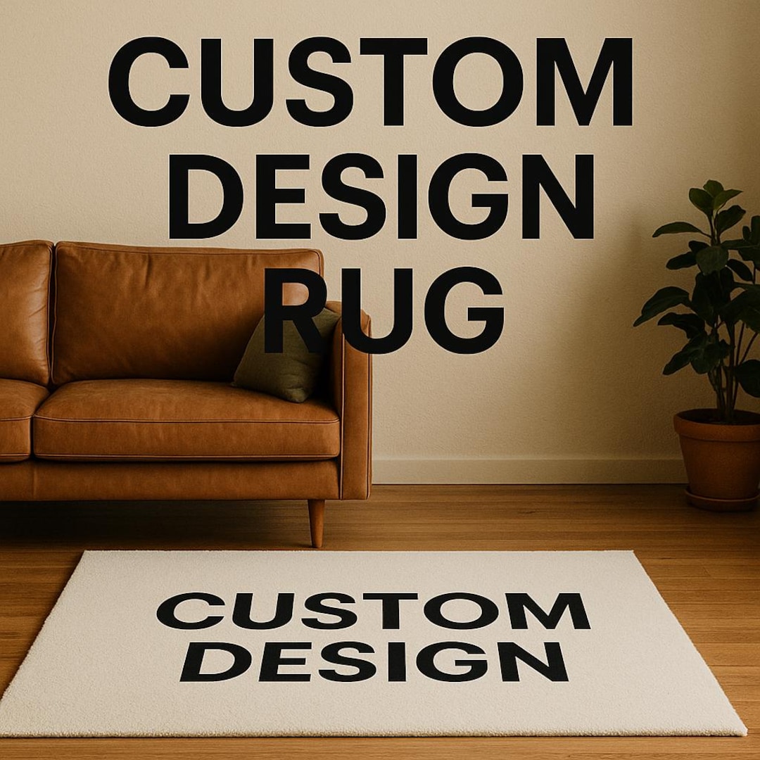 Made-to-measure Rug | Washable Non-slip Custom Rug | Round, Oval ...