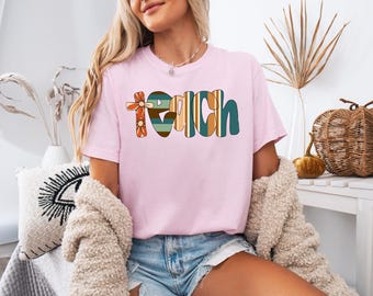 Back to School Shirt, Teach T-shirt, Teacher Gift, Retro Shirt, Teacher Tee, Teacher Appreciation Shirt, Comfort Colors®
