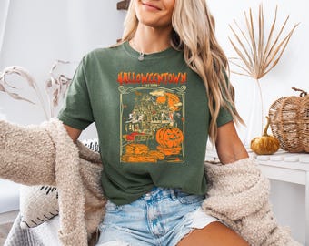 Halloween-Hemd, Halloweentown 1998 T-Shirt, Halloweentown Universität, Herbst-Hemd, Vintage Halloweentown 1998 T-Shirt, Comfort Colors®