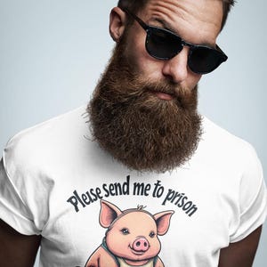 Camiseta gráfica de cerdo humorística: cerdo con libro y diadema, camiseta divertida e informal para amantes del ejercicio y la lectura, regalo ideal para amigos.