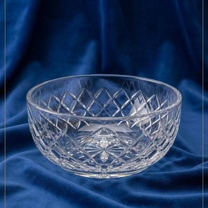 Bohemia Crystal Bowl - Etsy