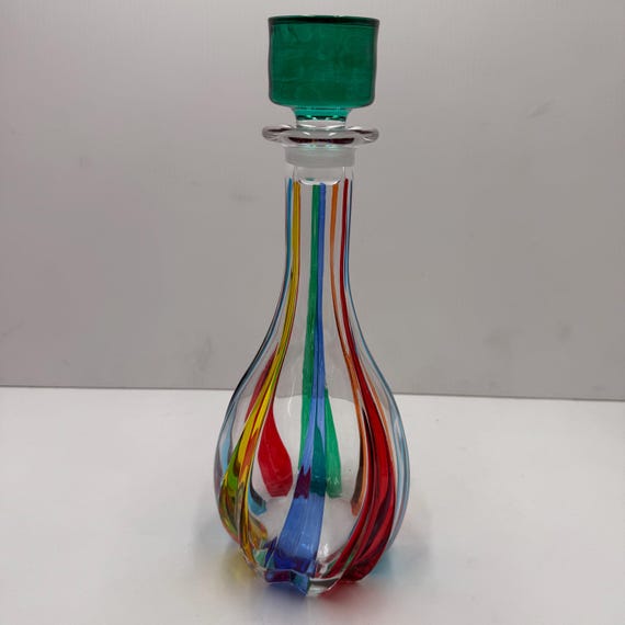 Murano Glass Decorations by Zecchin Glassworks - Wine Bottle