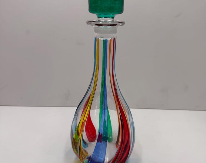 Murano Glass Decorations by Zecchin Glassworks - Wine Bottle