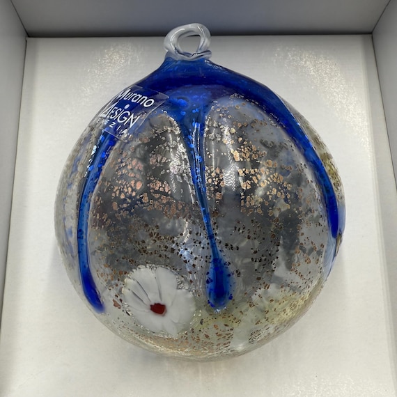 Murano glass Christmas tree ball