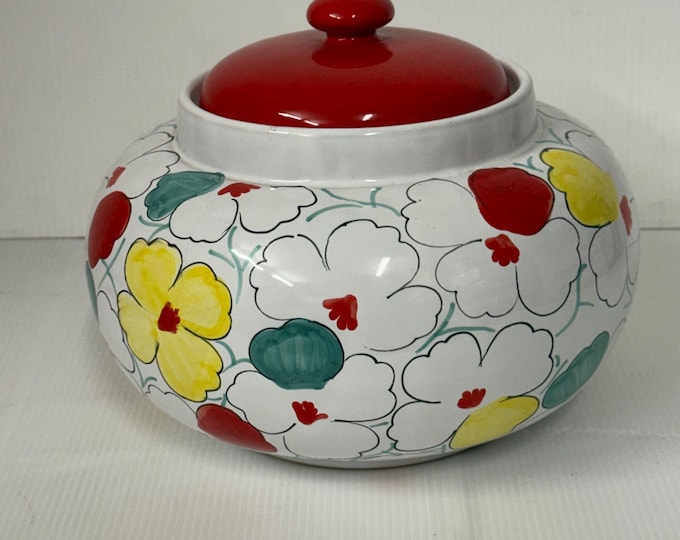 Biscottiera vintage Deruta anni'80