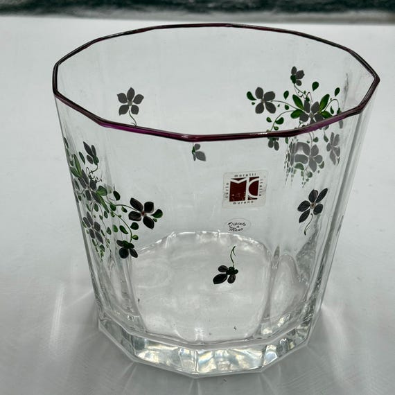 Moretti glassworks Murano Artistic vase