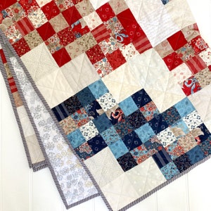 Easy Jelly Roll Quilt Pattern, Modern PDF Quilt Pattern, Hampton - Etsy