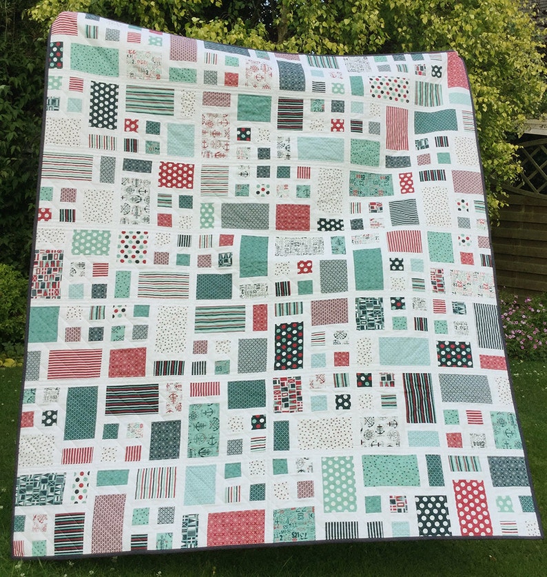 PDF Quilt Pattern Modern Quilt Pattern for Precuts on the Etsy
