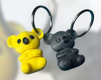 flexi articulated little koala keychain Schlüsselanhänger fidget toy auch mit eucalyptus Box erhältlich Geschenk