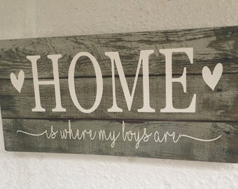 As for Me and My House Sign - Etsy UK