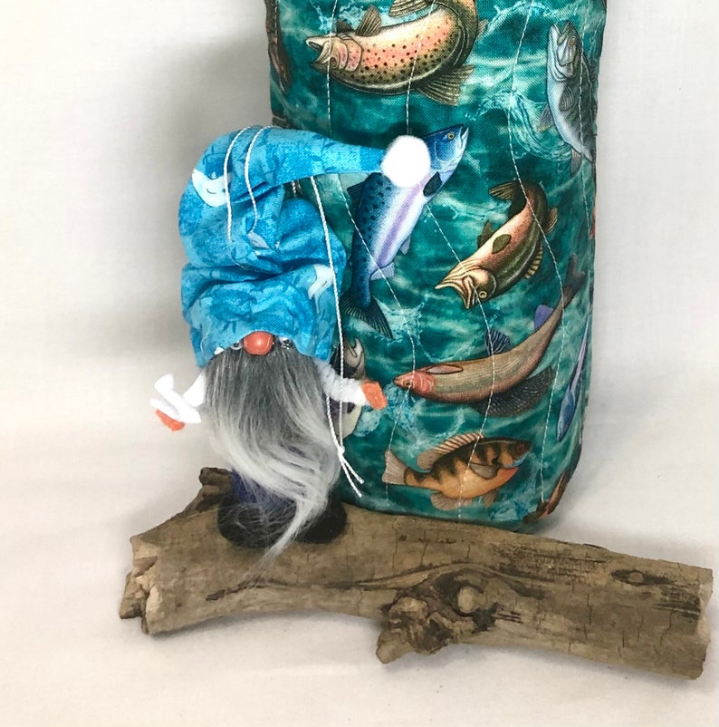 Fish Themed Wine Gift Bag Spirits Gift Tote Ocean image 2