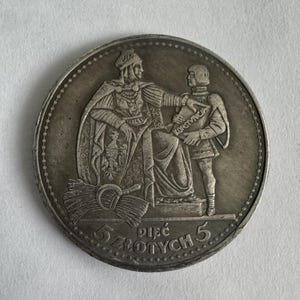 Coin 5 zlotych 1925 Poland