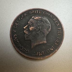 Coin 1 Penny 1933 United Kingdom
