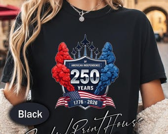 USA 250 Jahre Shirt Amerikanisches Unabhängigkeitstag Shirt 1776 2026 Jet Shirt 4. Juli Shirt Unabhängigkeitstag Geschenk Militär