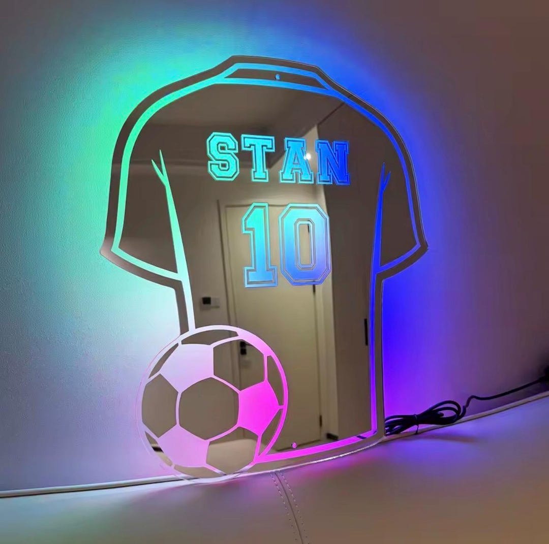 Maillot Football Personnalisé Manches Longues - Créez Votre Maillot Enfant/Adulte Avec Nom, Numéro & Logo