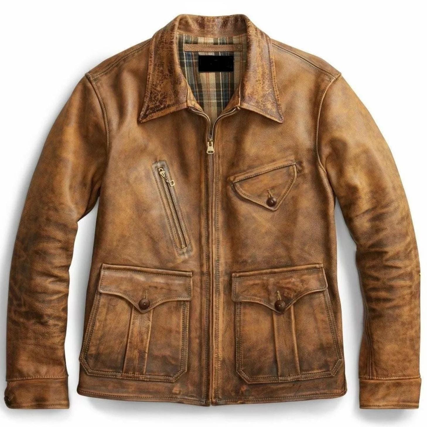 1930 leather jacket - Etsy 日本