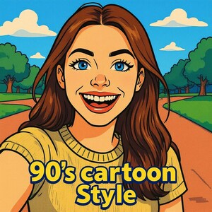 Cartoon Style Photo | 90s Cartoon Style Photo Editing | Ghibli Style Photo Editing | Ghibli Photo Animation