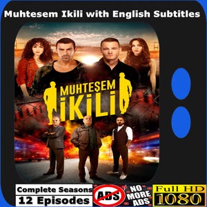 Muhtesem Ikili Turkish Series English Subtitles Download Watch Trending Tv Series Drama Series Kerem Bursin No Ads HD 1080p Quality gifted