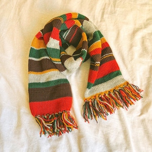 Wizard Scarf Knitting Pattern Knit Twins Scarf Knitting Tutorial Beginner Friendly Christmas Diy Striped Easy Knit Pattern Digital Download