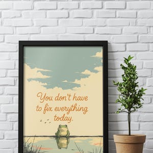 Mental Health Poster, Therapy Posters,Therapy Quotes Decor,Therapy Support Wall Art,Emotional Regulation,School Mental Health, Inspirational image 7