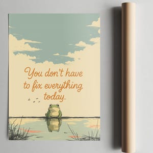 Mental Health Poster, Therapy Posters,Therapy Quotes Decor,Therapy Support Wall Art,Emotional Regulation,School Mental Health, Inspirational image 4