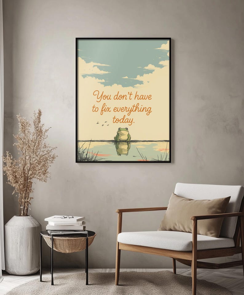 Mental Health Poster, Therapy Posters,Therapy Quotes Decor,Therapy Support Wall Art,Emotional Regulation,School Mental Health, Inspirational image 3