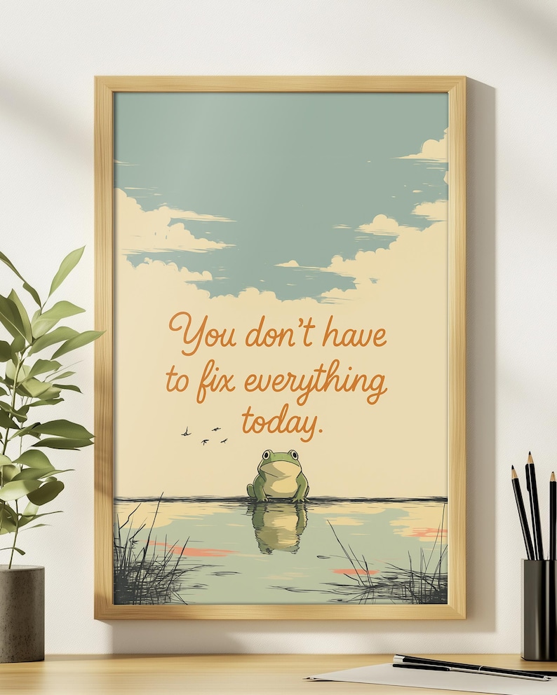 Mental Health Poster, Therapy Posters,Therapy Quotes Decor,Therapy Support Wall Art,Emotional Regulation,School Mental Health, Inspirational image 1