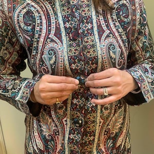 Kani Pashmina Kashmiri Jacket  Vintage Jacket for Indian Wedding woven Jacket