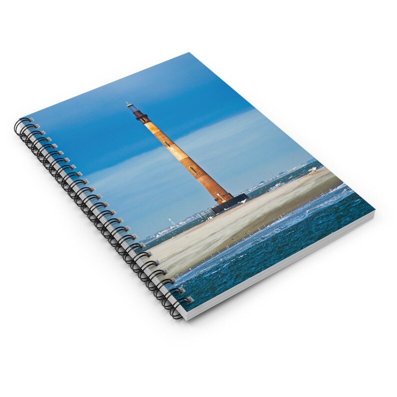 Coastal Lighthouse Spiral Notebook: Beach Lover's Journal - Etsy