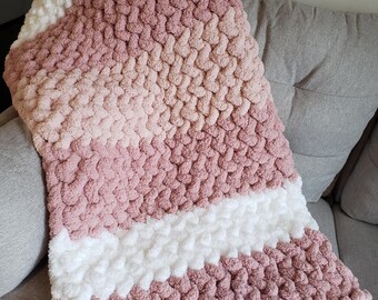 Handmade Chunky Knit Blanket