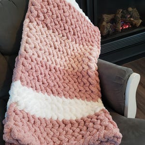 Handmade Chunky Knit Blanket