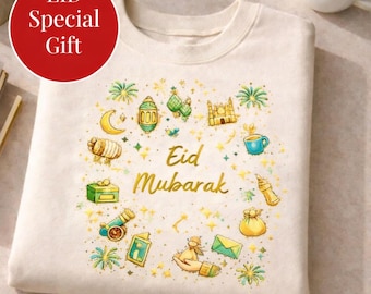 Eid Mubarak Sublimation Design And Gift forAll ,Islamic Celebration Graphic (Digital Download)