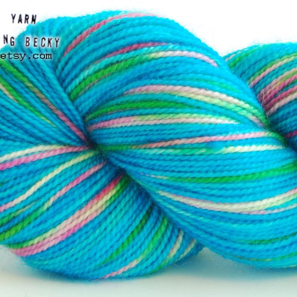 Pixel Yarn - Dusk - Limited Edition Sock Yarn - 2 Ply SW BFL