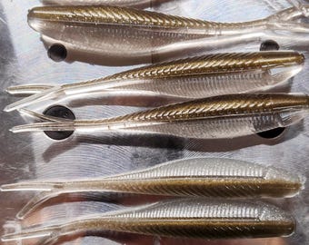 4" Tracer Jerk Bait Fishing Lures in multiple colors