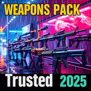 FiveM | Ultimate Weapons Pack | 50 Custom Weapons | Optimized | High Quality | Add-On Ready