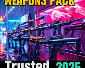 FiveM | Ultimate Weapons Pack | 50 Custom Weapons | Optimized | High Quality | Add-On Ready