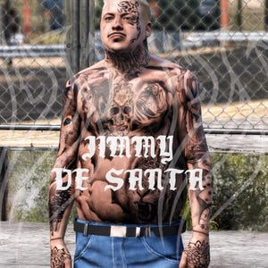 FiveM Jimmy de santa Ped | Custom male Character |Gang, Civilian RP | QBCore ESX Ready