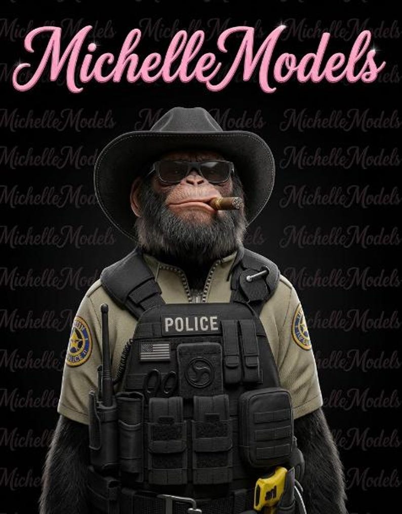 Fve M | 3D Character | Monke image 1