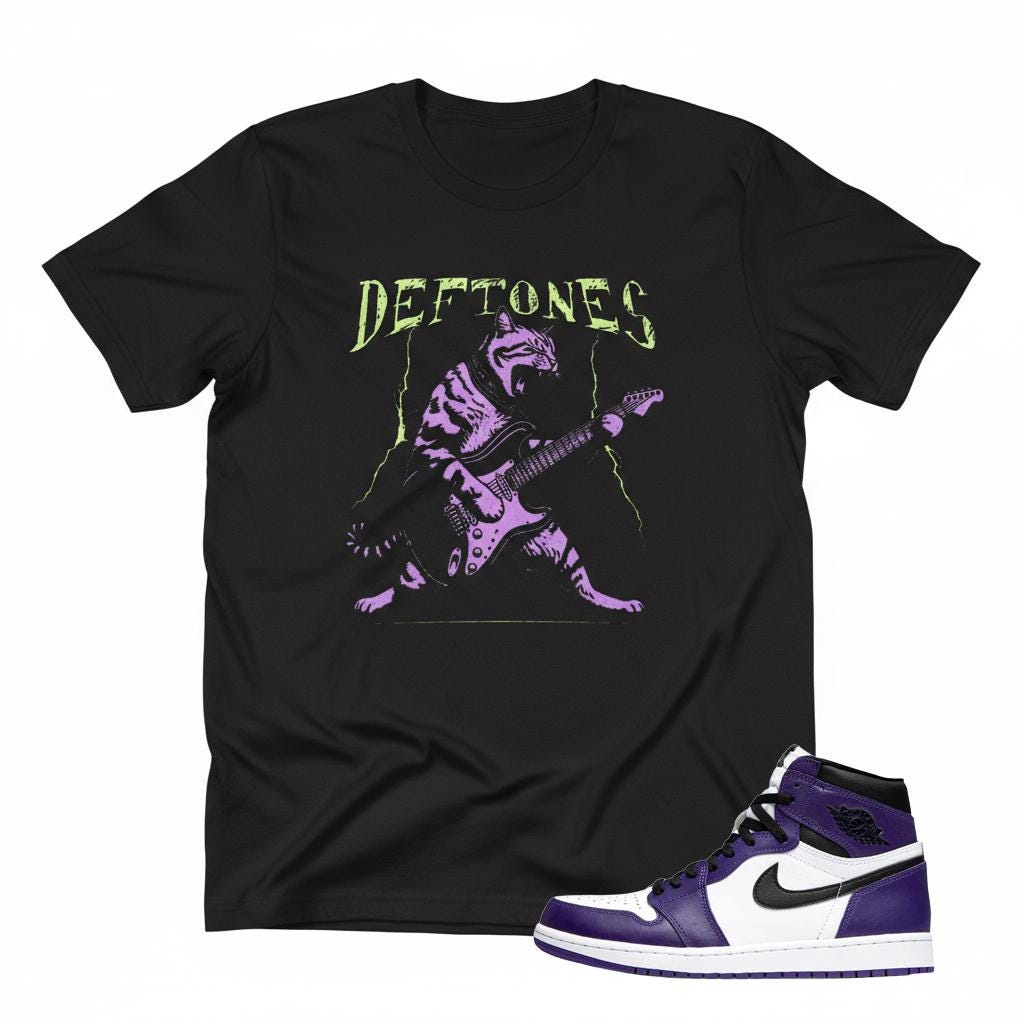 shirt to match jordan 1 court purple