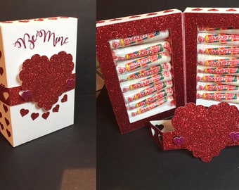 Lifesaver Style Storybook Candy Box - Double Shadowbox - SVG - DIY Cricut Explore, Maker, Silhouette