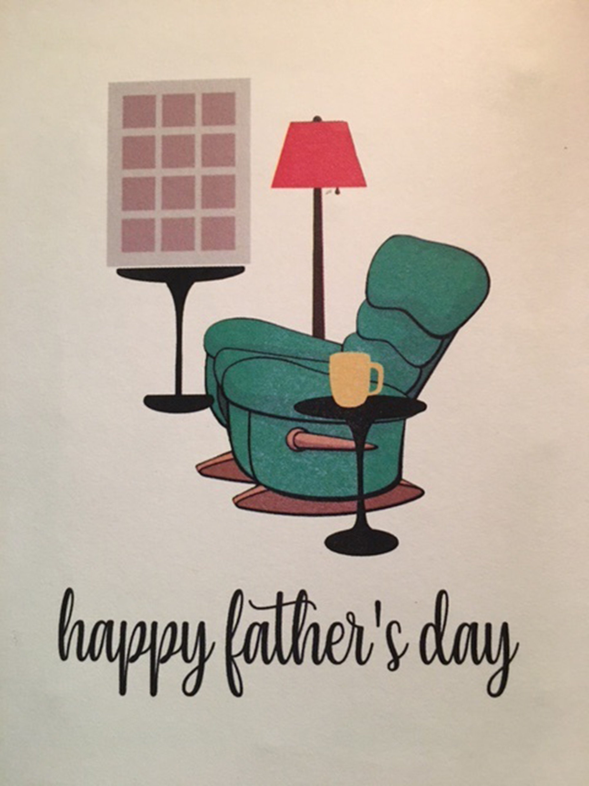 SVG File - See Video - Father's Day Pop Up Recliner Chair Card - DIY - Cricut Explore, Maker, Silhouette