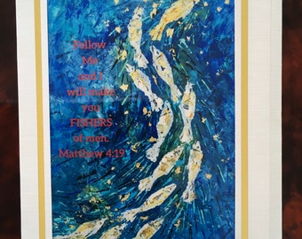 Making Fishers of Men - Prophetic Art Card