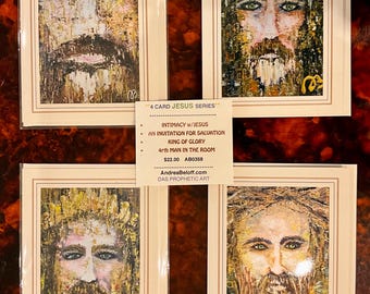 4 Card JESUS Series - 4 Card Set