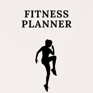 Fitness Planner for Goal Setting and Motivation - Daily Workout Tracker and Progress Journal to Make Money When You Hustle