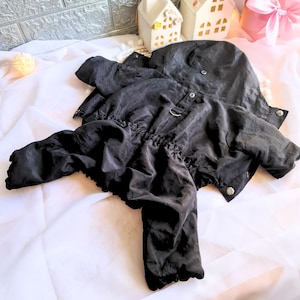 Stylish Handmade Dog Raincoat - Durable Waterproof Outerwear