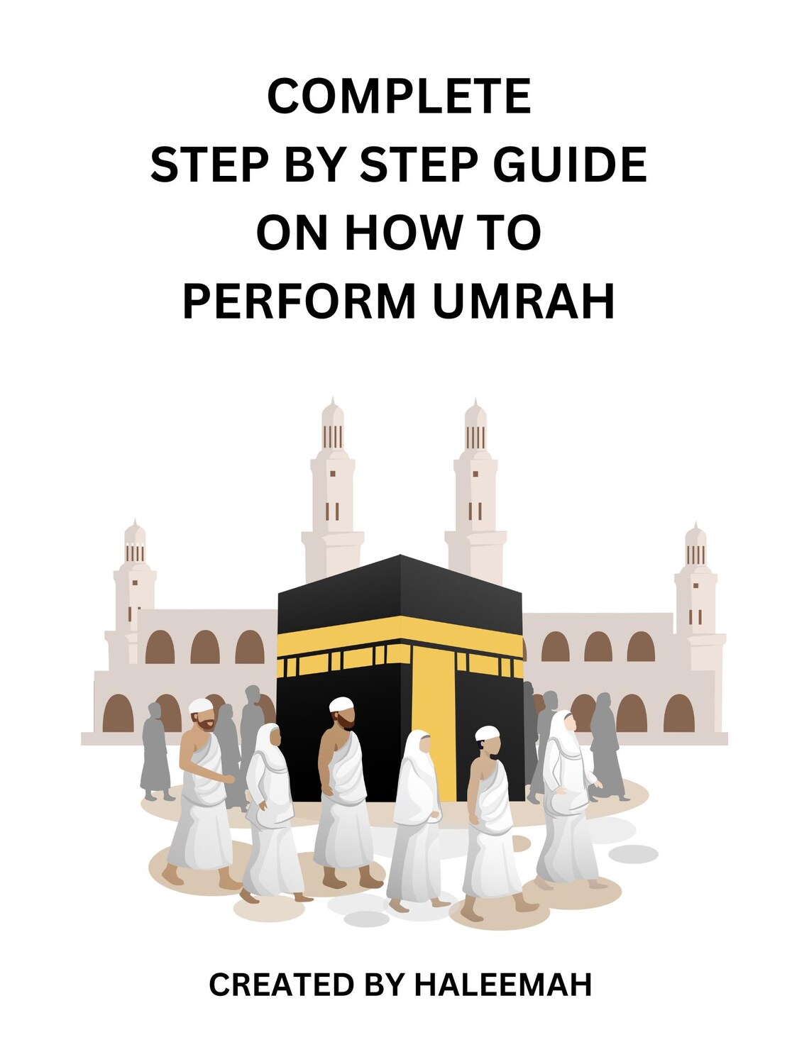 My First Journey to Umrah Step by Step Guide on How to Perform. - Etsy