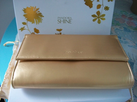 pandora shine clutch bag