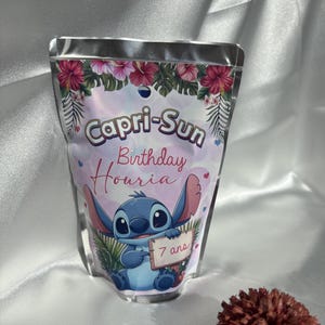 Caprisun Personalizzati - Tema a Scelta - Bevanda da Regalare - Su Misura per Matrimoni, Compleanni, Eventi Speciali, Baby Shower